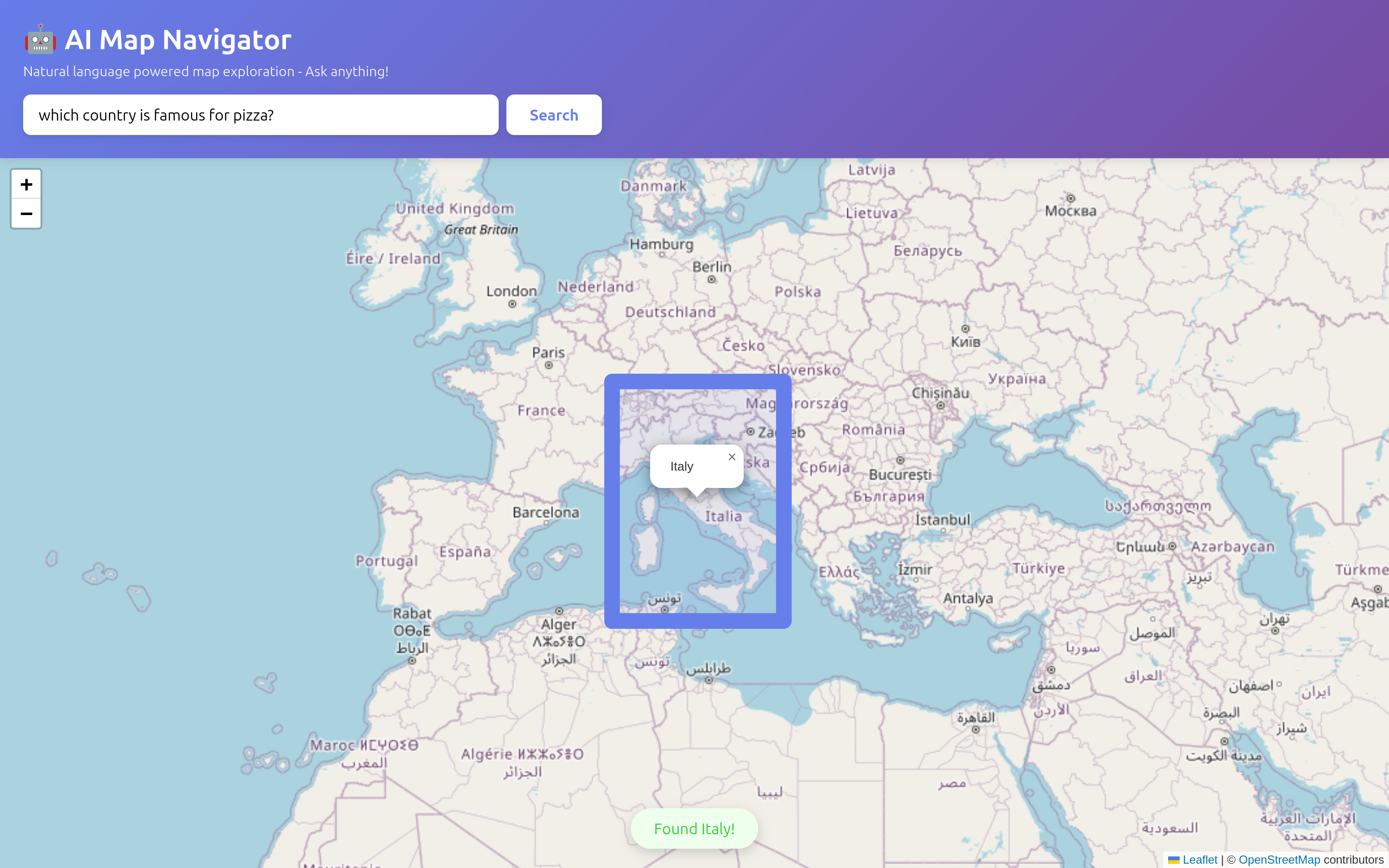 icon for the article: Browser-Based AI for Geographic Search